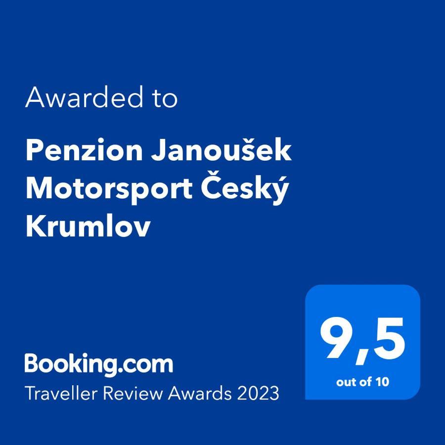 Penzion Janousek Motorsport Cesky Krumlov Prisecna Exterior foto